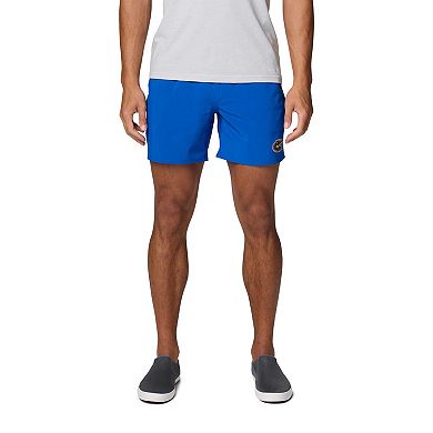 Men's Columbia Royal Florida Gators PFG Terminal Roamer Omni-Shade Stretch Shorts