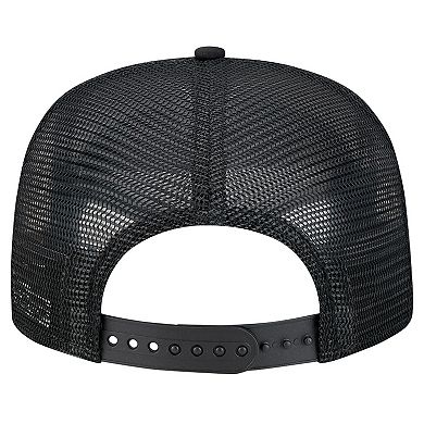 Men's New Era Black Cincinnati Bengals Active Tone Golfer Snapback Hat