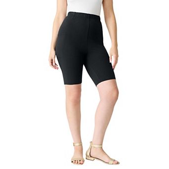 Roaman's Women's Plus Size Side-Pocket Bike Short