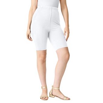 Roaman's Women's Plus Size Side-Pocket Bike Short