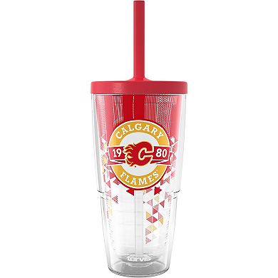 Tervis Calgary Flames 24oz. Shatter Classic Tumbler with Straw Lid