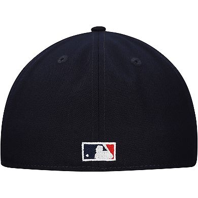Men's New Era Navy Boston Red Sox Duo Logo 2.0 59FIFTY Fitted Hat