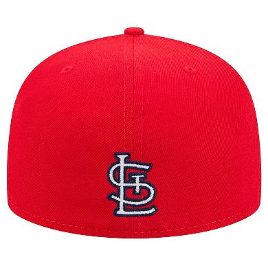 Men's New Era Red St. Louis Cardinals Ransom 59FIFTY Fitted Hat