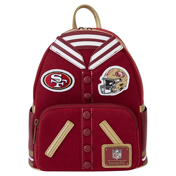 Loungefly NFL San popular Francisco 49ers Logo Mini Backpack