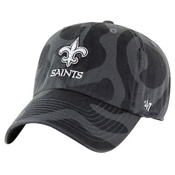 Women's '47 Charcoal New Orleans Saints Freeform Clean Up Adjustable Hat