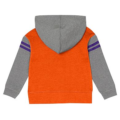 Girls Juvenile Orange Clemson Tigers Preschool Clubhouse Pullover Hoodie & Legging Set