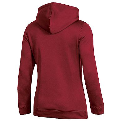Women's Champion Crimson Oklahoma Sooners Team Pullover Hoodie