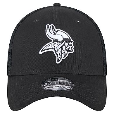 New Era Minnesota Vikings Sideline 2024 9FORTY A Frame Trucker Snapback Hat