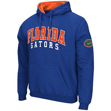 Men's Colosseum Royal Florida Gators Double Arch Pullover Hoodie