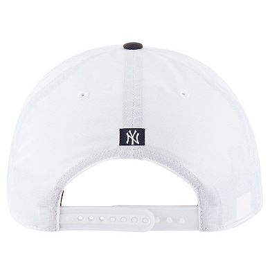 Men's '47 White New York Yankees Lineman Hitch Adjustable Hat