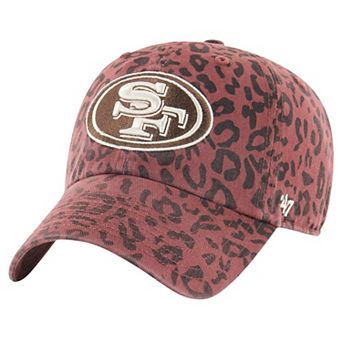 Women's '47 Brown San Francisco 49ers Tawny Clean Up Adjustable Hat