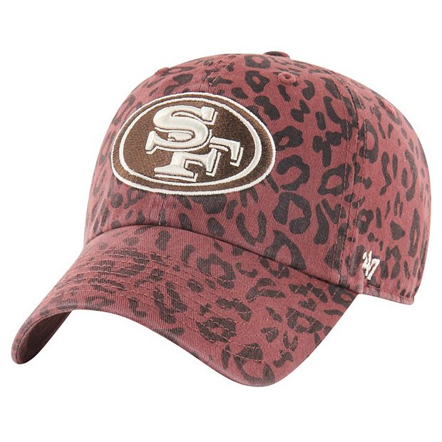 Women's '47 Brown San Francisco 49ers Tawny Clean Up Adjustable Hat