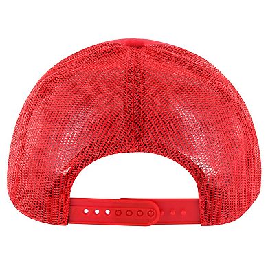 Men's '47 Red Ole Miss Rebels Pitstop Trucker Adjustable Hat