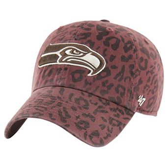 Women's '47 Brown Seattle Seahawks Tawny Clean Up Adjustable Hat