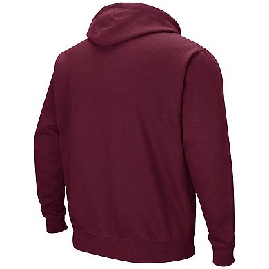 Men's Colosseum Maroon Minnesota Golden Gophers Double Arch Pullover Hoodie
