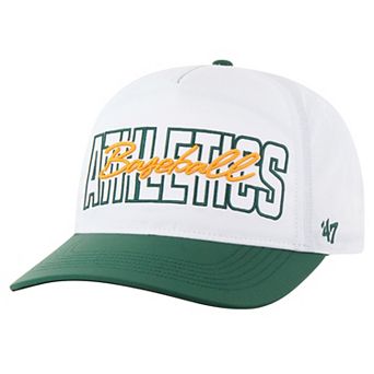 Men's '47 White Oakland Athletics Lineman Hitch Adjustable Hat