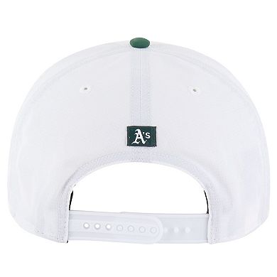 Men's '47 White Oakland Athletics Lineman Hitch Adjustable Hat