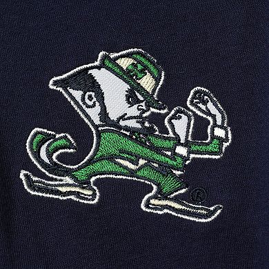 Toddler Colosseum Navy/Heathered Gray Notre Dame Fighting Irish Poppies Hoodie and Sweatpants Set