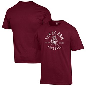 Men's Champion Maroon Texas A&M Aggies Ol' Sarge Football T-Shirt