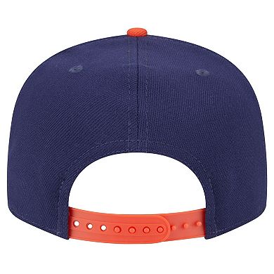 Men's New Era Navy/Orange Virginia Cavaliers Two-Tone 9FIFTY Snapback Hat