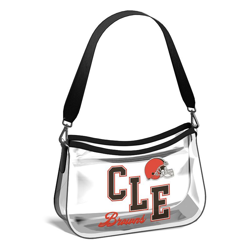 WEAR by Erin Andrews Cleveland Browns Clear Stadium Mini Purse, Team