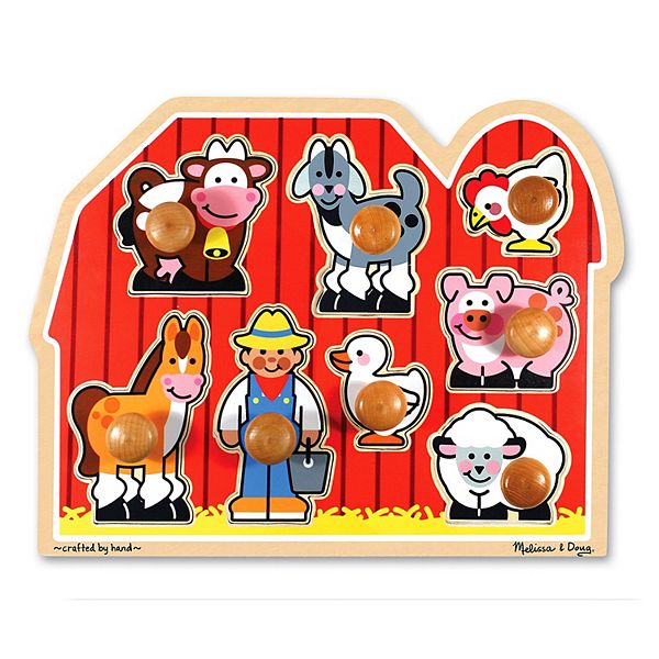 Melissa & Doug House Pets Puzzle: Jumbo Knob