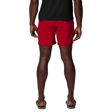 Men's Columbia Crimson Oklahoma Sooners PFG Terminal Roamer Omni-Shade Stretch Shorts