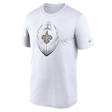 Men's Nike White New Orleans Saints Primetime Legend Icon Performance T-Shirt