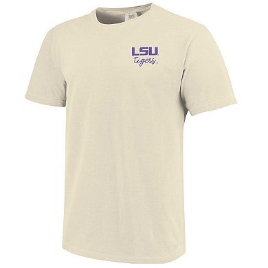 Unisex Image One Natural LSU Tigers Comfort Colors Coquette T-Shirt