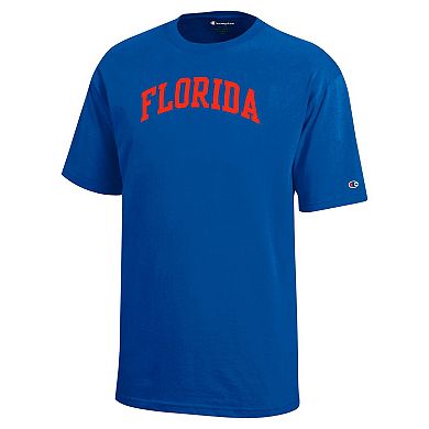 Youth Champion Royal Florida Gators Team Arch T-Shirt