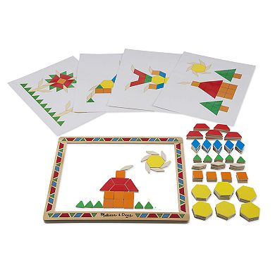 Melissa & Doug Magnetic Pattern Block Kit