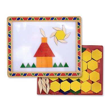 Melissa and Doug Magnetic Pattern Block Kit