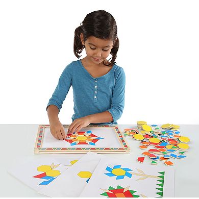 Melissa and Doug Magnetic Pattern Block Kit