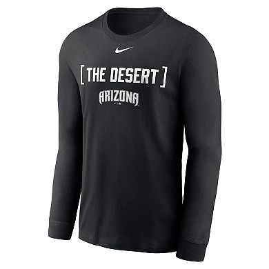 Men's Nike Black Arizona Diamondbacks Local Nickname Long Sleeve T-Shirt