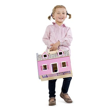 Melissa & Doug Fold & Go Mini Dollhouse