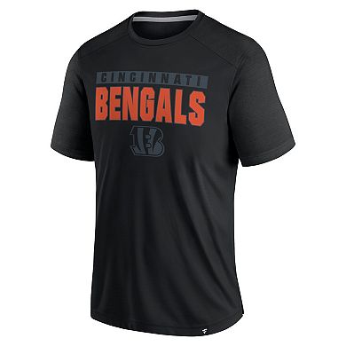 Men's Fanatics Black Cincinnati Bengals Defender Blackout T-Shirt