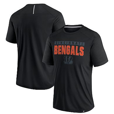 Men's Fanatics Black Cincinnati Bengals Defender Blackout T-Shirt
