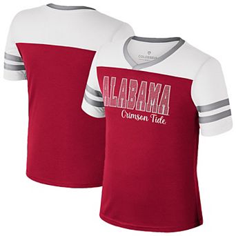 Girls Youth Colosseum Crimson Alabama Crimson Tide Space Opera T-Shirt