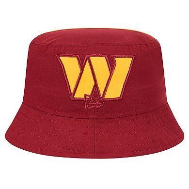 Men's New Era Burgundy Washington Commanders Helmet Bucket Hat
