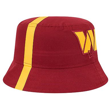 Men's New Era Burgundy Washington Commanders Helmet Bucket Hat
