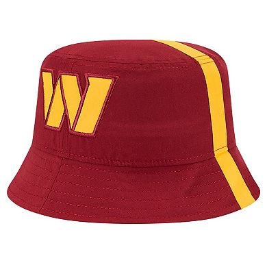 Men's New Era Burgundy Washington Commanders Helmet Bucket Hat