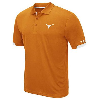 Men's Colosseum Texas Orange Texas Longhorns Big & Tall Santry Polo