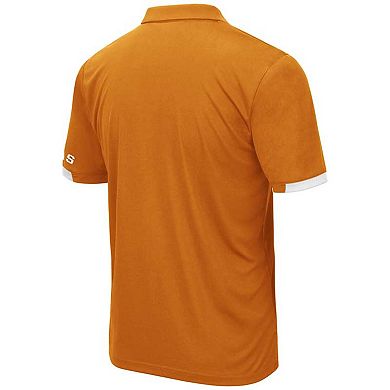 Men's Colosseum Texas Orange Texas Longhorns Big & Tall Santry Polo
