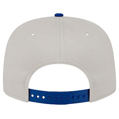 Men's New Era Cream Texas Rangers Iron Golfer Snapback Hat
