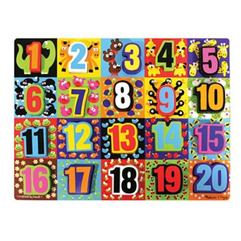 Melissa & Doug Jumbo Numbers Chunky Puzzle