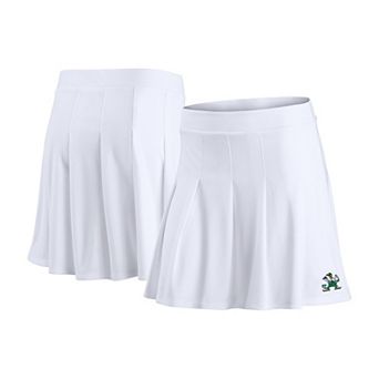 Women's Fanatics White Notre Dame Fighting Irish Heritage Primary Skirt