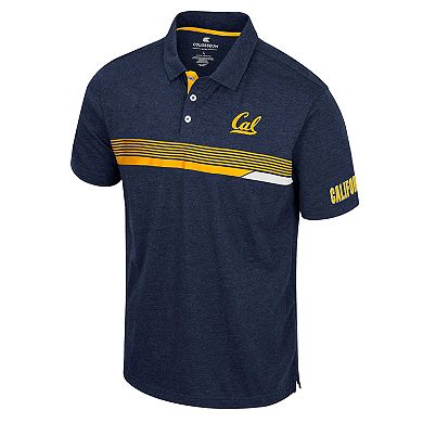 Men's Colosseum Navy Cal Bears No Problemo Polo
