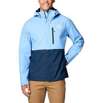 Men's Columbia Navy North Carolina Tar Heels Field Bound Omni-Tech™ Full-Zip Jacket