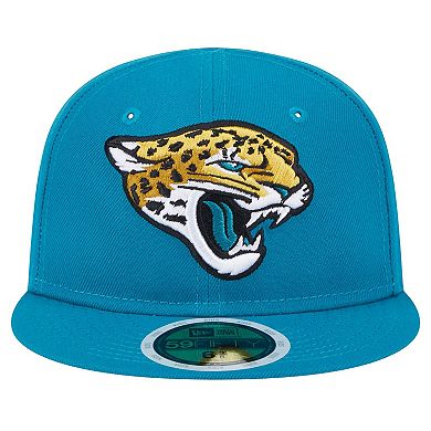 Youth New Era Teal Jacksonville Jaguars Main 59FIFTY Fitted Hat