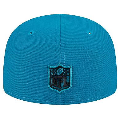 Youth New Era Teal Jacksonville Jaguars Main 59FIFTY Fitted Hat